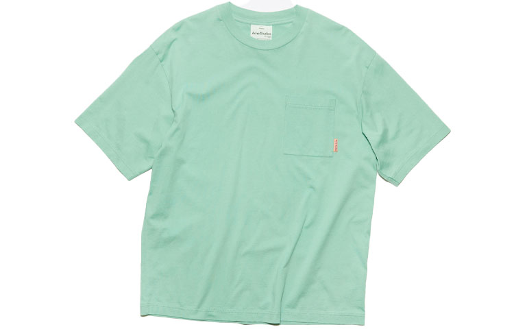 Мужская футболка Acne Studios Pocket (бежевая)