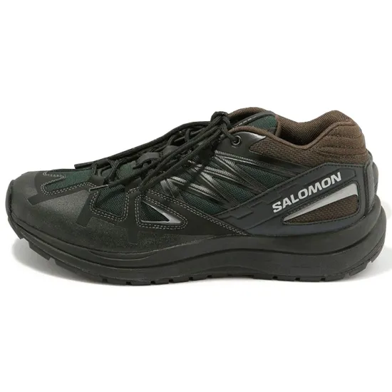SALOMON Odyssey 1 Hiking / Trekking Shoes Men Low-top Green/Brown