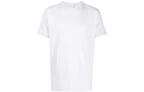 OFF-WHITE Diag Tab cotton T-shirt