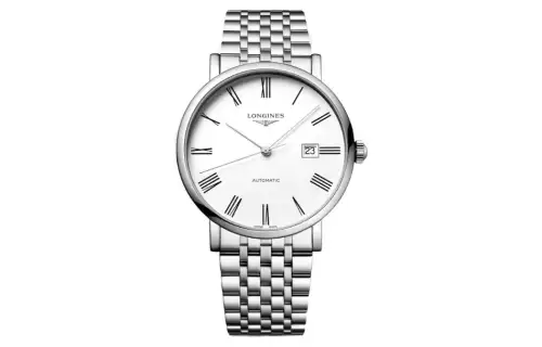 LONGINES Boya Collection Automatic Mechanical Movement Men's Watches Watch 41mm White Dial Stainless Steel Case