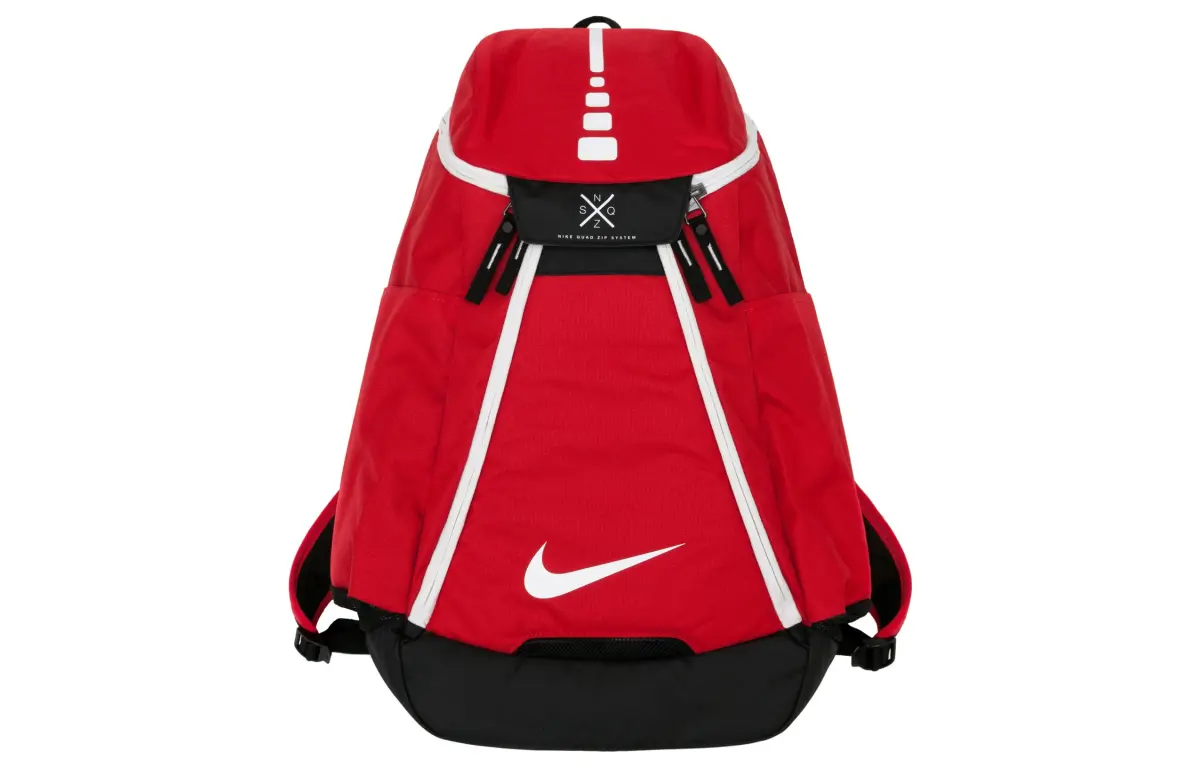 Nike Polyester Backpack Regular Men's Red