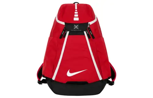 Nike Sports equipment, basketball soft heel, backpack, red school bag, polyester, men's style