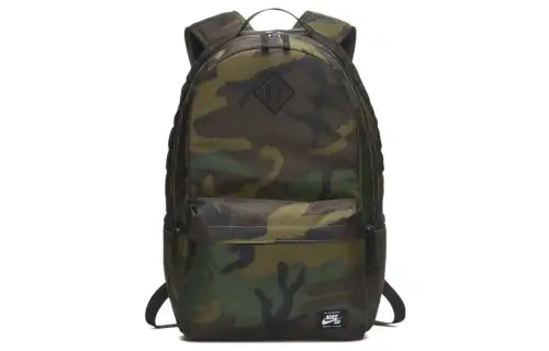 Nike Polyester Backpack Regular Unisex Green