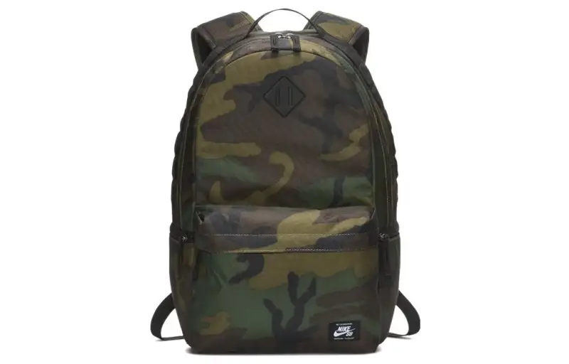 Nike Polyester Backpack Regular Unisex Green