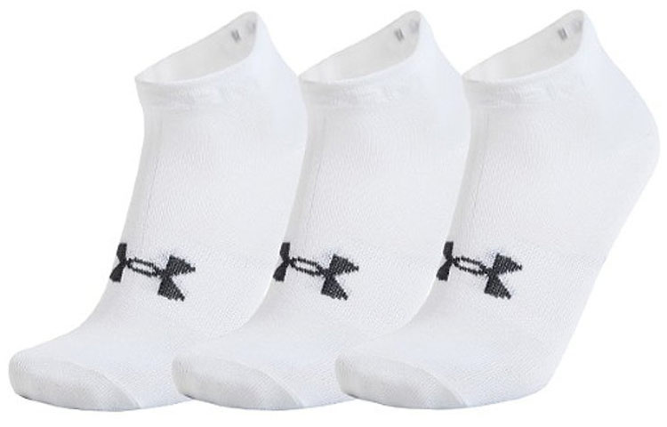 Under Armour Essential Ankle Socks Unisex 3 Pack White