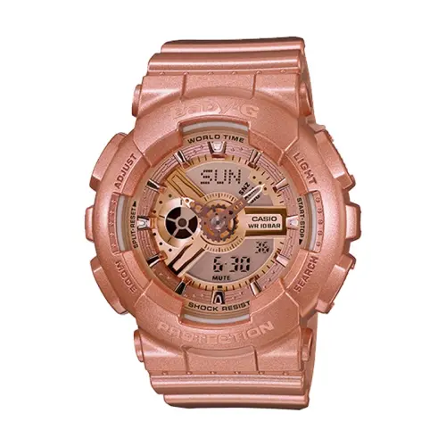 CASIO Women's BABY-G Pink Watch BA-111-4A