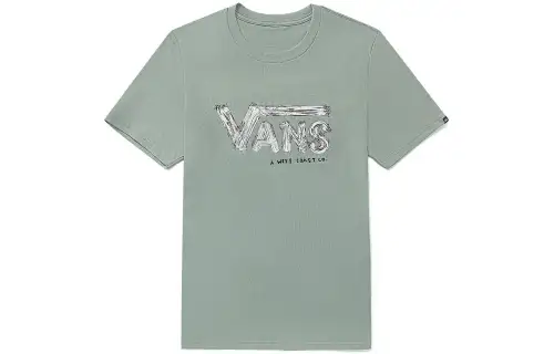 Vans T Shirt Unisex Light Green