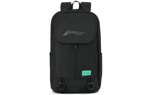 Li Ning Polyester Backpack Regular Unisex Black