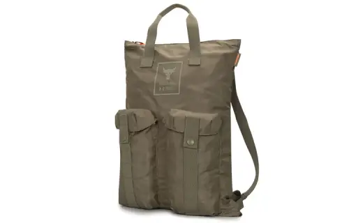Under Armour Polyester Casual Backpack Regular Unisex Gray Green