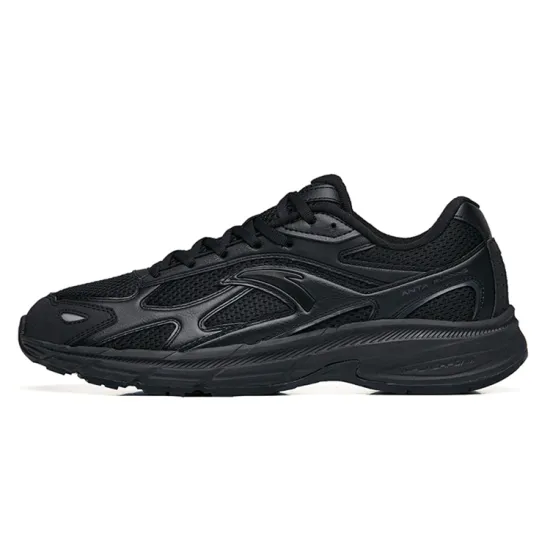 ANTA AT953 Casual Shoes Men Low-Top Black/Carbon Gray