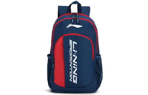 Li Ning Fabric Backpack Regular Unisex Blue/Red