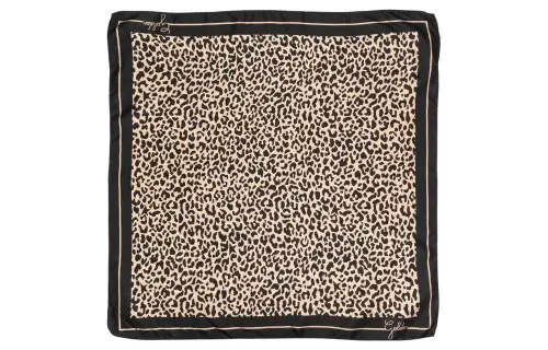Golden Goose Leopard-print Silk Foulard
