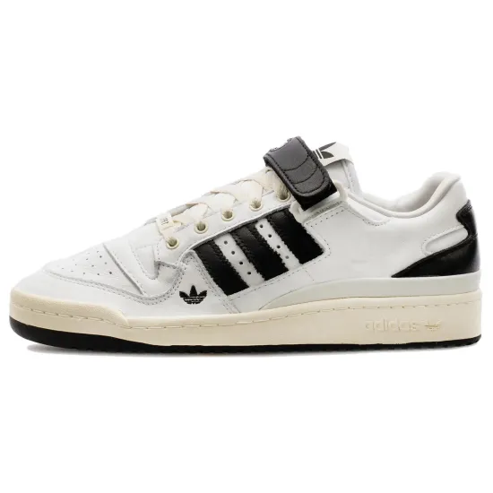 Adidas Originals FORUM Skateboard Shoes Unisex Low-top White/Black