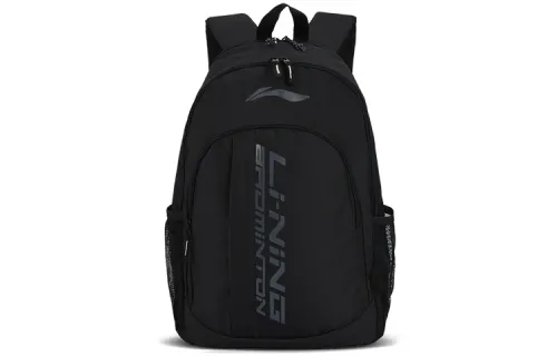 Li Ning Polyester Backpack Regular Unisex Black