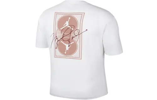 Jordan T Shirt Men's White Pink