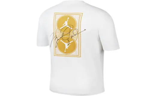 Jordan Jumpman Air T Shirt Men's White Yellow