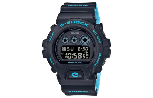 CASIO Men G-SQUAD Series Black Watch DW-6900BWD-1DR