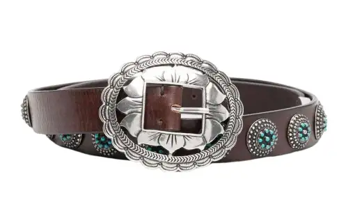 Golden Goose Leather Belts Women's Brown