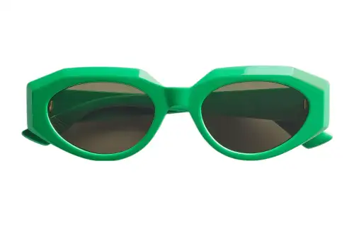 Bottega Veneta Eyewear Facet Cat Eye Frame Sunglasses