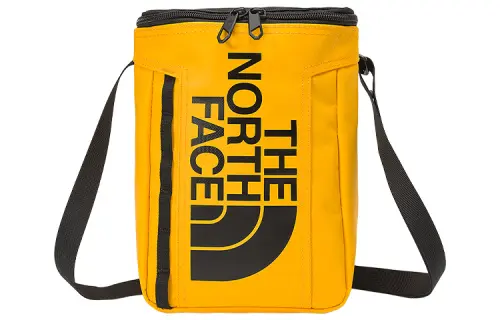 THE NORTH FACE 3L One Shoulder Crossbody Outdoor Bag Fabric Yellow Unisex