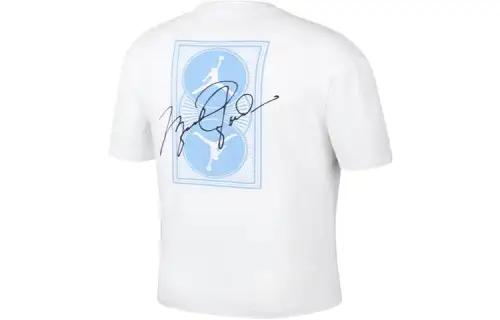 Jordan T Shirt Men's White Blue