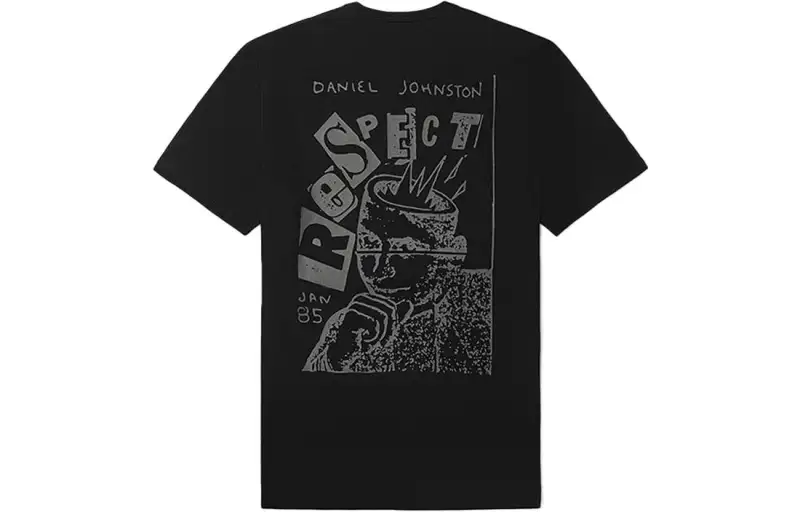 Vans x Daniel Johnston T Shirt Unisex Black