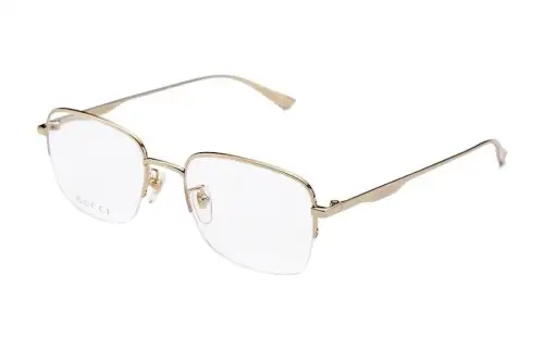 GUCCI Square Eyeglass Frames Men's