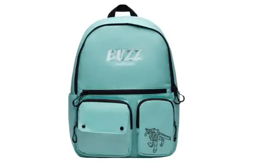Li Ning Fabric Backpack Unisex Light Aqua Blue