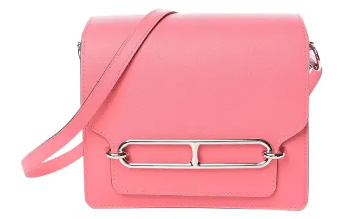 HERMES Roulis Evercolor Leather Pig Nose Handbag, Shoulder Bag, Crossbody Bag Mini Women's