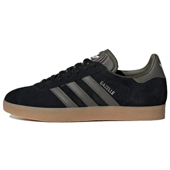 Adidas Originals Gazelle Black Olive Gum