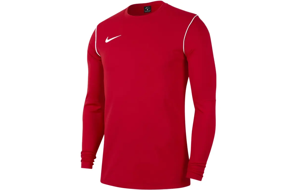 Nike T-Shirts Men's Red Crew Neck Moderate Straight Fit