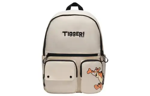 Li Ning Fabric Backpack Regular Unisex Ivory