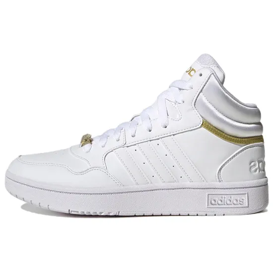 Hoops 3.0 Women's Adidas Neo Mid Classic 'Gold Metallic'