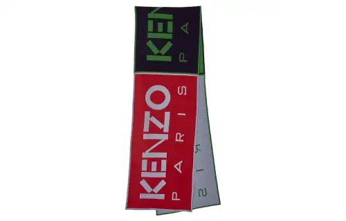 KENZO Logo Detailed Scarf