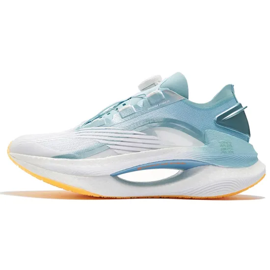 LINING Absolute Phantom 1.0 Running Shoes Men Low-Top Light Ice Blue/Standard White