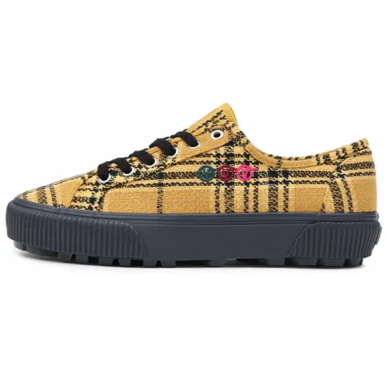 Vans Delridge Alex Knost X Lee-Ann Curren X SF 'Yellow Plaid'