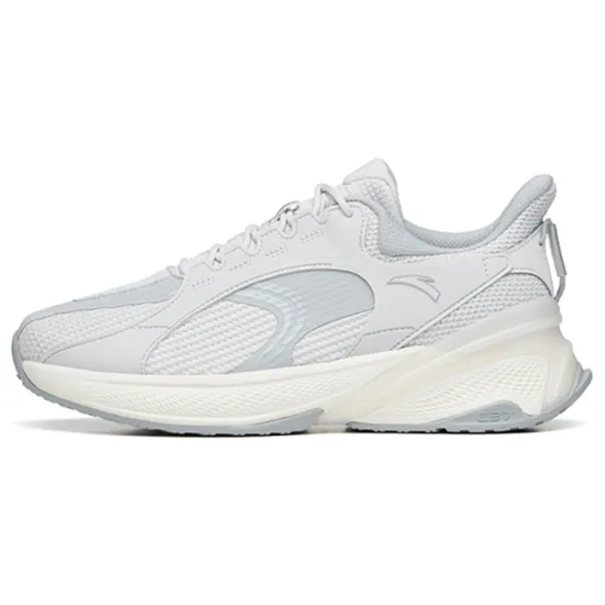 ANTA C37 Series Running Shoes Women's Low-Top Sand Grain Gray/Cloud Gray