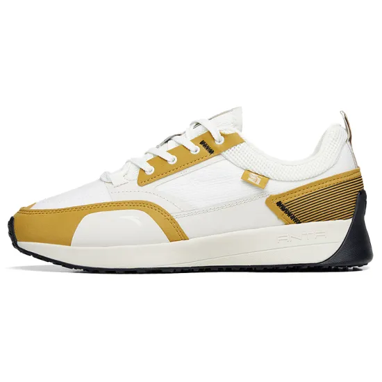 Anta Life Collection Low Top Casual Shoes Men's White Gray Brown