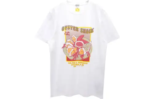 LOEWE Oysters Print T Shirt