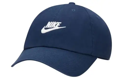 Nike Cotton Baseball Caps Unisex Blue