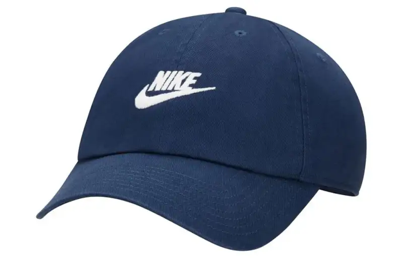 Nike Cotton Baseball Caps Unisex Blue