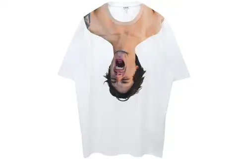 LOEWE x GR8 LIANMINGKUAN SS22 T Shirt Unisex White