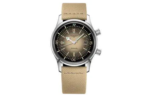 LONGINES Classic Vintage Automatic Mechanical Movement 300m Waterproof Unisex Watch 36mm Black Dial