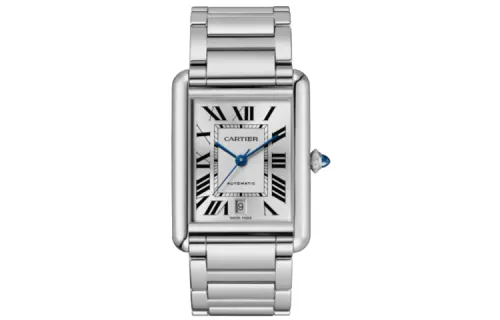 Cartier Stainless Steel Tank Must 33mm