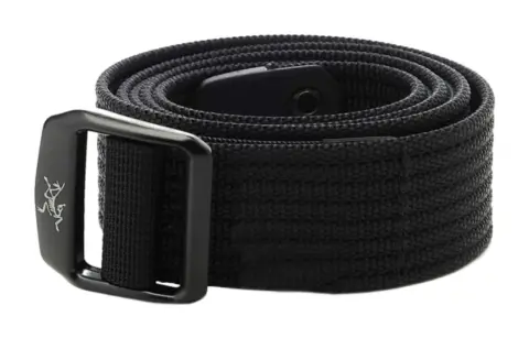 Arc'teryx Fabric Belts Unisex Black Width 3.2cm