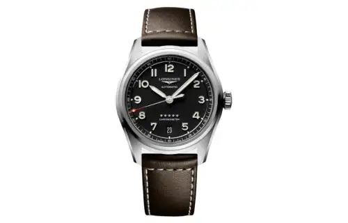 LONGINES Spirit Collection Automatic Mechanical Movement 100m Waterproof Unisex Watch 37mm Black Dial