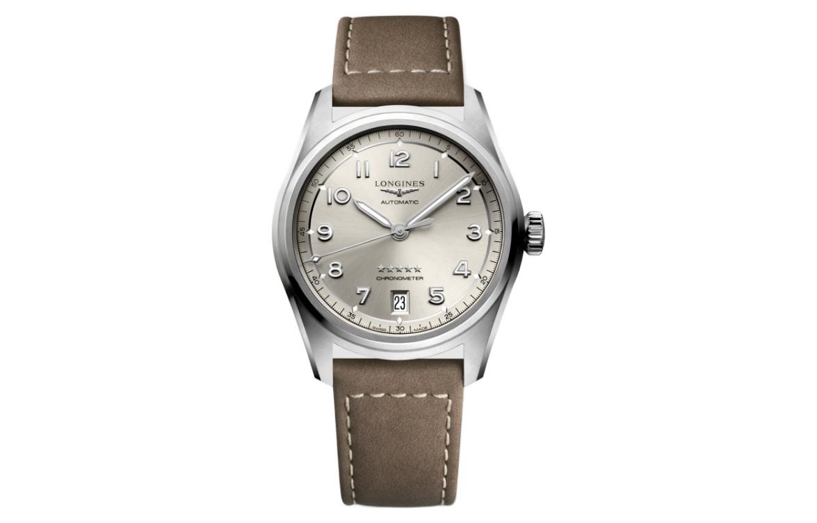 LONGINES Spirit Collection Automatic Mechanical Movement Unisex Watch 37mm Champagne Watch Dial