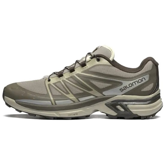 SALOMON XT-Wings 2 Hiking / Trekking Shoes Unisex Low-top Khaki