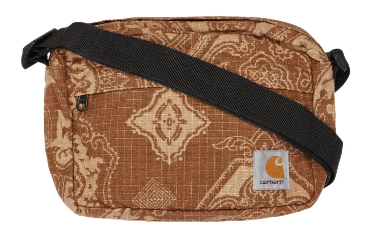 Carhartt WIP Cotton Crossbody Bag, Shoulder Bag Regular Men's Brown