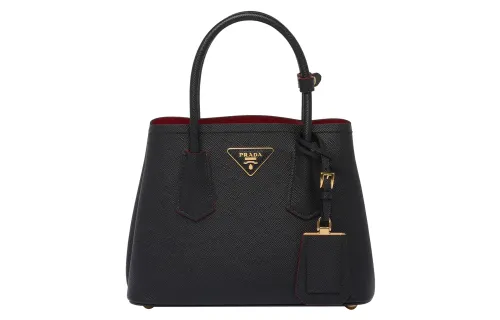 PRADA Leather Shoulder Bag, Crossbody Bag, Handbag Mini Women's Black